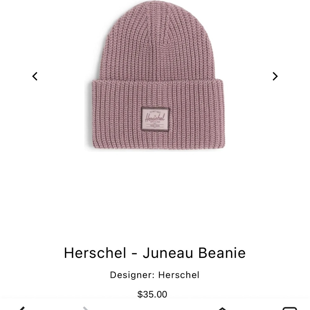 As new. Herschel hat